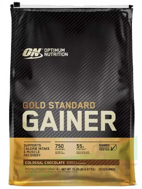 Гейнер Optimum Nutrition Gold Standard Gainer 4670 г, Шоколад Гейнер Optimum Nutrition Gold Standard Gainer 4670 г, Шоколад