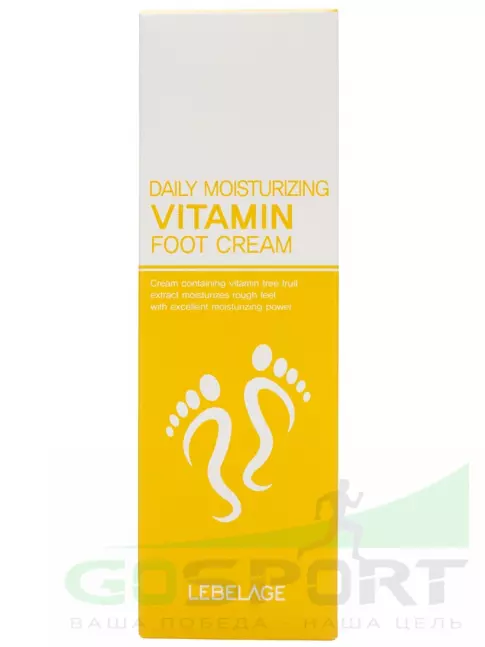Кремы для ног Lebelage Daily Moisturizing Vitamin Foot Cream 100 мл Кремы для ног Lebelage Daily Moisturizing Vitamin Foot Cream 100 мл
