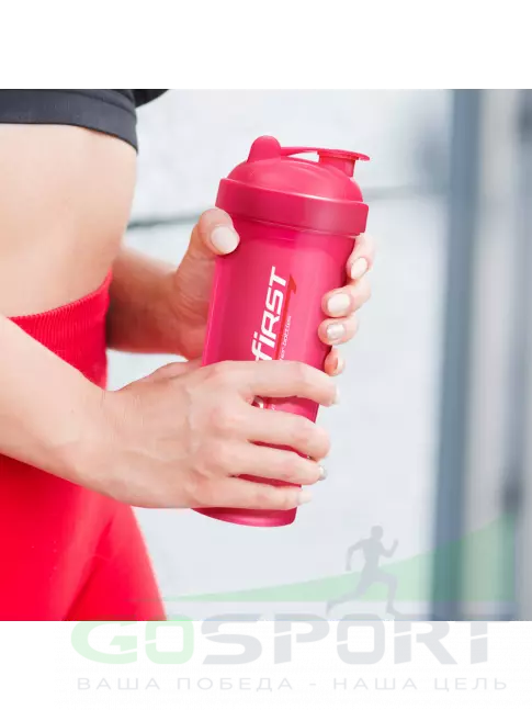 Шейкер 400 мл Be First Shaker Slim TS1349 350 мл 350 мл, Розовый Шейкер 400 мл Be First Shaker Slim TS1349 350 мл 350 мл, Розовый