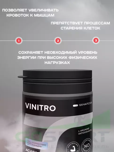Восстановление Академия-Т ViNitro 120 капсул Восстановление Академия-Т ViNitro 120 капсул