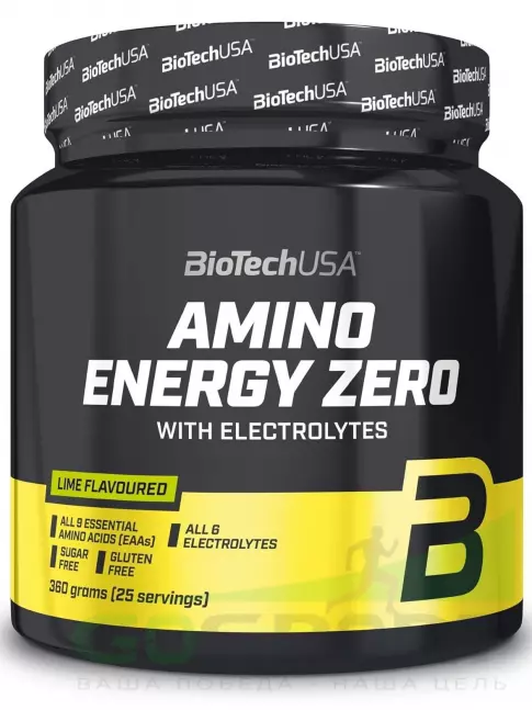 Аминокислоты BioTechUSA Amino Energy Zero 360 г, Лайм Аминокислоты BioTechUSA Amino Energy Zero 360 г, Лайм