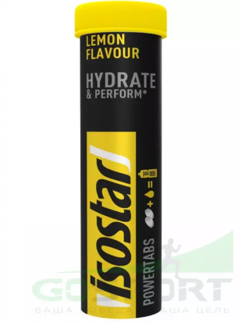 Изотоник Isostar Powertabs 10 таблеток, Лимон Изотоник Isostar Powertabs 10 таблеток, Лимон