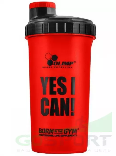 Шейкер 800 мл OLIMP Шейкер 700 мл YES I CAN! 700 мл, Красный Шейкер 800 мл OLIMP Шейкер 700 мл YES I CAN! 700 мл, Красный
