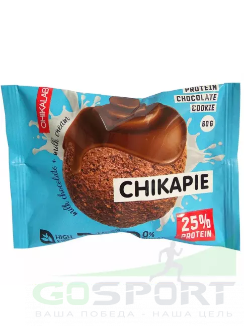 Протеиновый батончик Chikalab ChikaPie 60 г, Шоколад Протеиновый батончик Chikalab ChikaPie 60 г, Шоколад