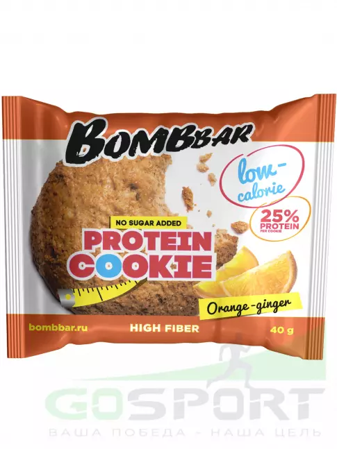 Протеиновый батончик BombBar Protein cookie 6 х 40 г, Ассорти Протеиновый батончик BombBar Protein cookie 6 х 40 г, Ассорти