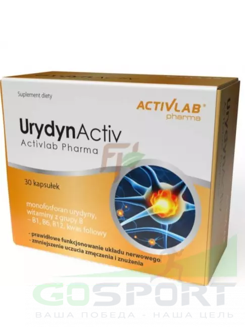 Витамины группы B ActivLab UrydynActiv 30 капсул Витамины группы B ActivLab UrydynActiv 30 капсул