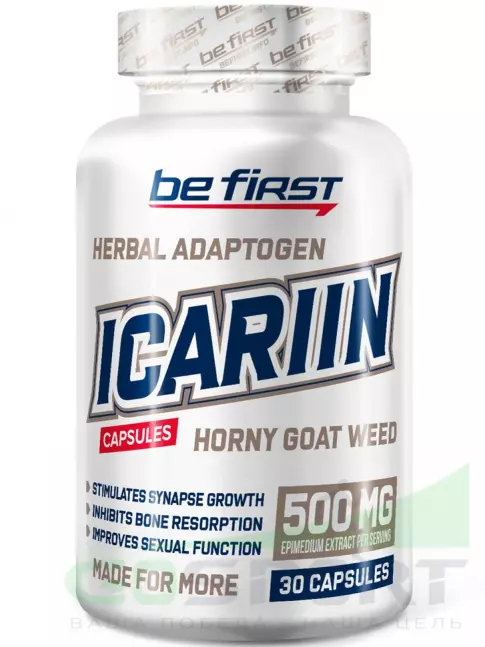 Антиоксиданты Be First Icariin (икариин) 30 капсул
