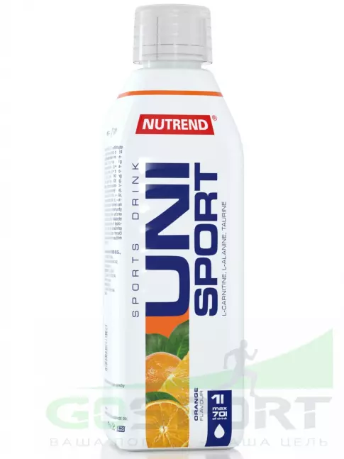 Изотоник NUTREND Unisport 1000 мл, Апельсин Изотоник NUTREND Unisport 1000 мл, Апельсин
