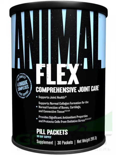 Комплекс хондропротекторов UNIVERSAL NUTRITION ANIMAL FLEX 30 пакетиков