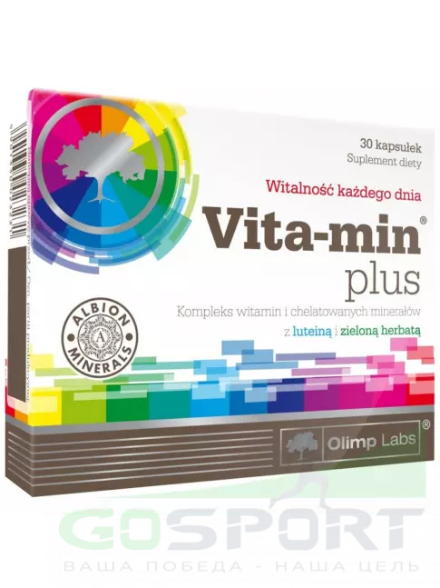 Витаминный комплекс OLIMP Vita-Min Plus 30 капсул Витаминный комплекс OLIMP Vita-Min Plus 30 капсул
