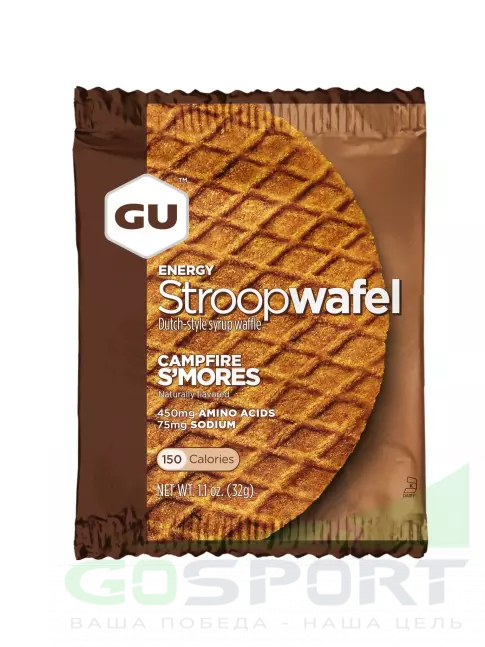 Энергетический батончик GU Energy Labs GU ENERGY STROOPWAFEL no caffeine 16 x 32 г, Печенье Энергетический батончик GU Energy Labs GU ENERGY STROOPWAFEL no caffeine 16 x 32 г, Печенье