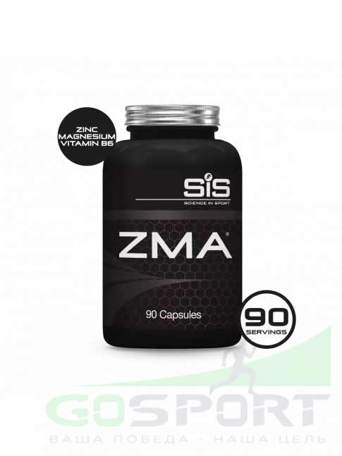 Магний+цинк+B6 SCIENCE IN SPORT (SiS) ZMA 90 капсул Магний+цинк+B6 SCIENCE IN SPORT (SiS) ZMA 90 капсул