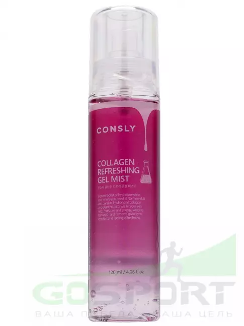 Мисты для лица CONSLY Collagen Refreshing Gel Mist 120 мл Мисты для лица CONSLY Collagen Refreshing Gel Mist 120 мл
