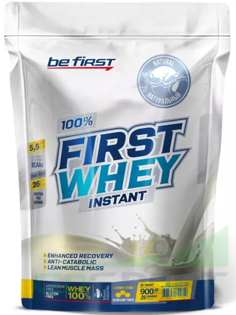 Сывороточный протеин Be First First Whey protein (сывороточный протеин) 900 г, Натуральный Сывороточный протеин Be First First Whey protein (сывороточный протеин) 900 г, Натуральный