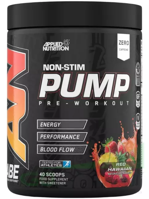 Предтреник в порошке APPLIED NUTRITION ABE PUMP Красный гавайский Предтреник в порошке APPLIED NUTRITION ABE PUMP Красный гавайский