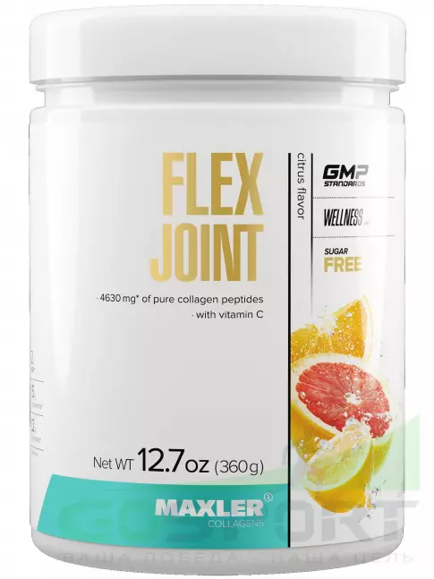 Комплекс хондропротекторов MAXLER Flex Joint 360 г, Цитрус Комплекс хондропротекторов MAXLER Flex Joint 360 г, Цитрус