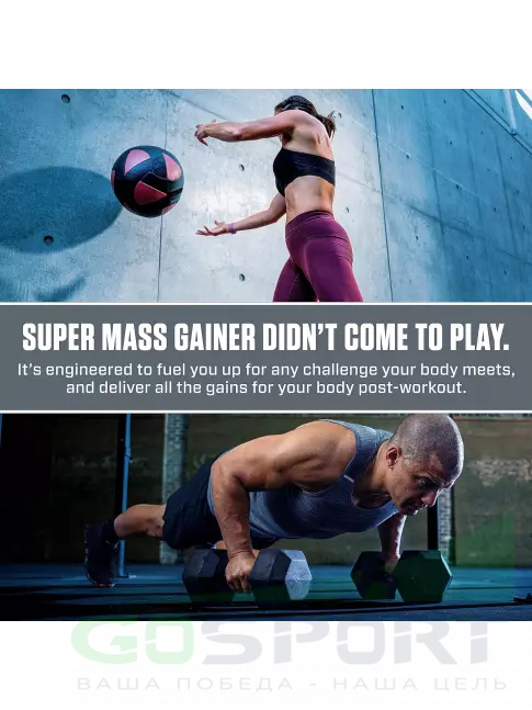 Гейнер Dymatize Super Mass Gainer 2700 г, Шоколад