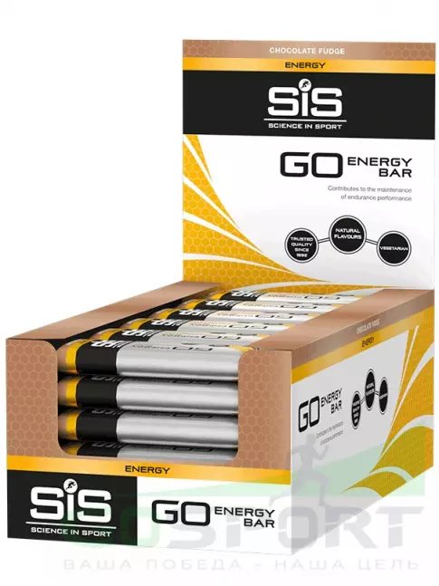Энергетический батончик SCIENCE IN SPORT (SiS) GO Energy Mini Bar 30 x 40 г, Шоколад
