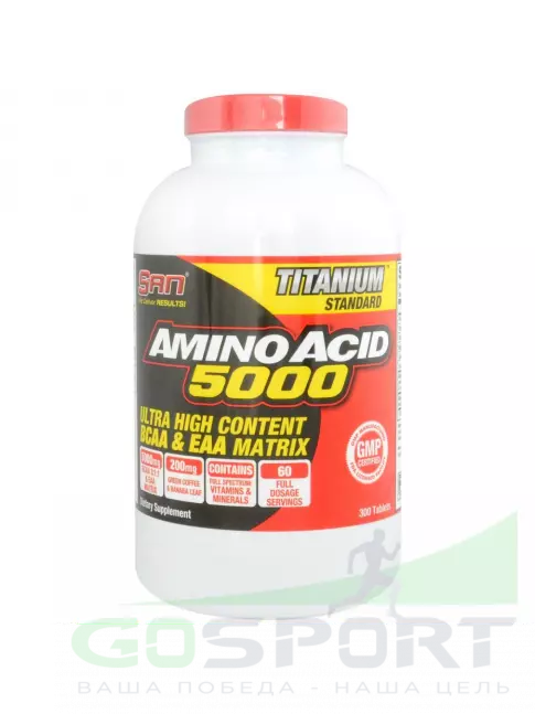 Аминокислоты SAN Amino Acid 5000 300 таблеток Аминокислоты SAN Amino Acid 5000 300 таблеток