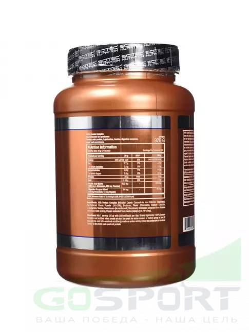 Казеиновый протеин Scitec Nutrition 100% Casein Complex 920 г, Белый шоколад маракуя Казеиновый протеин Scitec Nutrition 100% Casein Complex 920 г, Белый шоколад маракуя