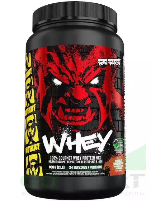 Сывороточный протеин Mutant Whey 908 г, Шоколадный фуджи брауни