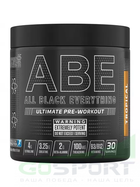 Предтреник в порошке APPLIED NUTRITION ABE - Pre-Workout 315 г, Тропический