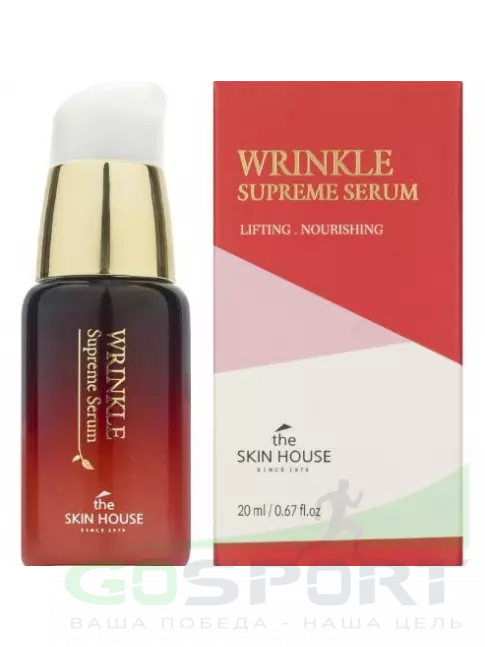 Сыворотки для лица THE SKIN HOUSE Wrinkle Supreme Serum 20 мл Сыворотки для лица THE SKIN HOUSE Wrinkle Supreme Serum 20 мл