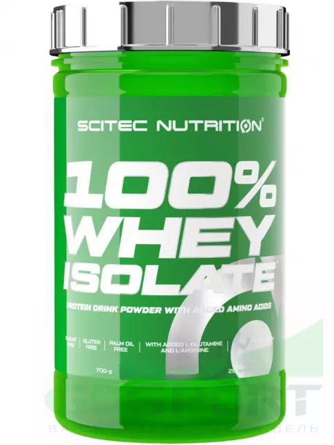 Изолят протеина Scitec Nutrition 100% Whey Isolate 700 г, Малина Изолят протеина Scitec Nutrition 100% Whey Isolate 700 г, Малина