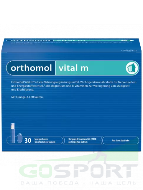 Витамины для мужчин Orthomol Vital m liquid (жидкость+капсулы) курс 7 дней Витамины для мужчин Orthomol Vital m liquid (жидкость+капсулы) курс 7 дней