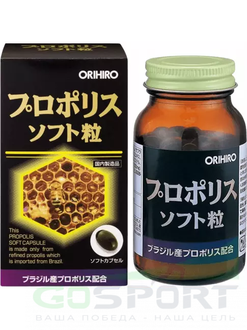 Для иммунитета Orihiro Прополис 120 капсул Для иммунитета Orihiro Прополис 120 капсул