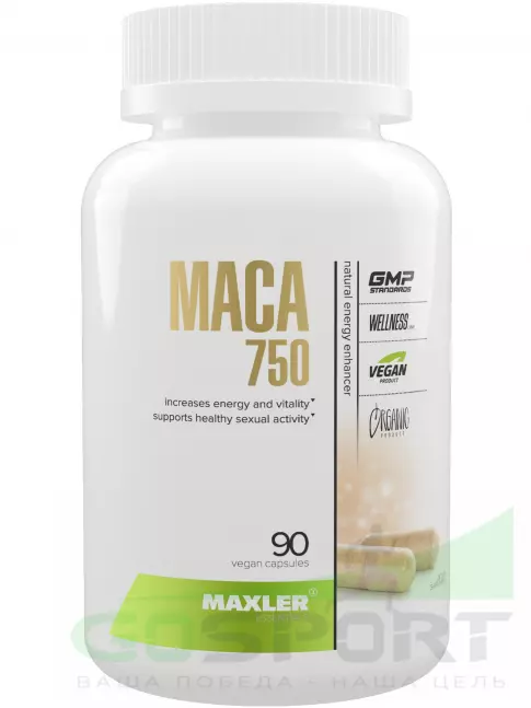 MAKA MAXLER Maca 750 90 вегетарианских капсул MAKA MAXLER Maca 750 90 вегетарианских капсул