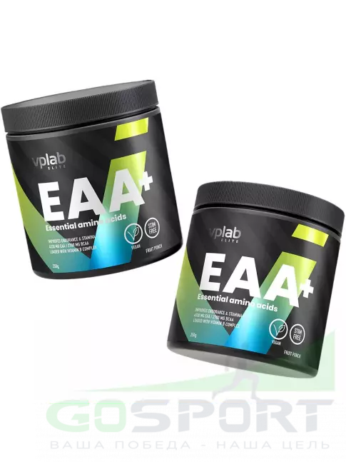 Аминокислоты VP Laboratory EAA+ 250 г, Фруктовый пунш Аминокислоты VP Laboratory EAA+ 250 г, Фруктовый пунш