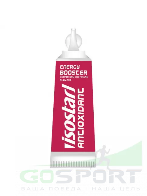 Энергетический гель питьевой Isostar GEL Energy Booster Antioxidant 1 тюбик, Клюква и гренадин Энергетический гель питьевой Isostar GEL Energy Booster Antioxidant 1 тюбик, Клюква и гренадин