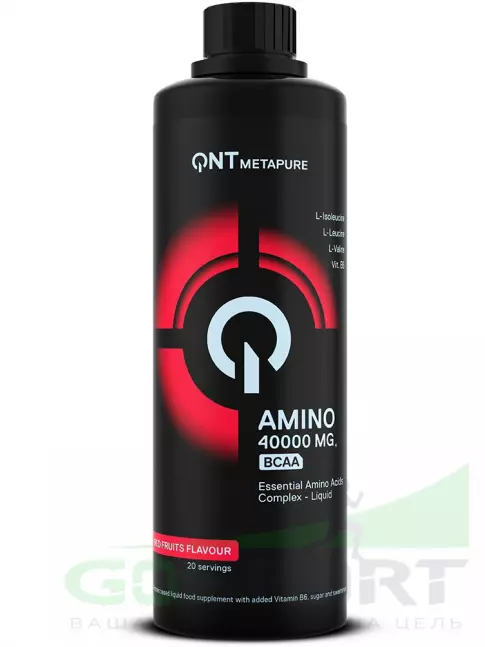 Жидкие аминокислоты QNT Amino Acid Liquid 500 мл, Красные фрукты Жидкие аминокислоты QNT Amino Acid Liquid 500 мл, Красные фрукты