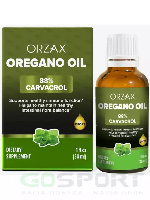 Экстракты Orzax Oregano oil 33 mg 30 мл Экстракты Orzax Oregano oil 33 mg 30 мл