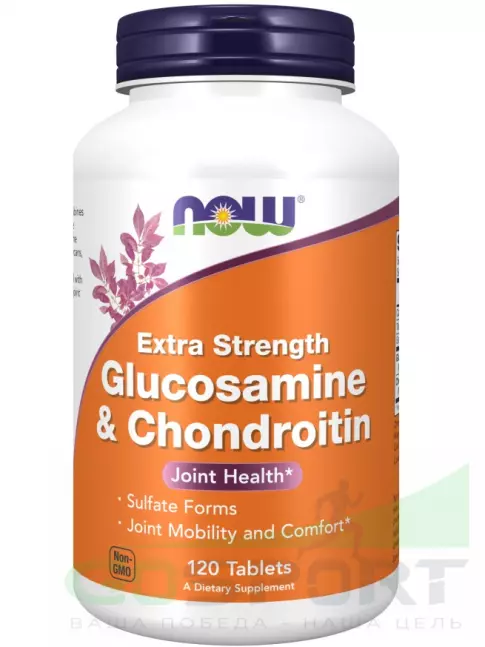 Глюкозамин хондроитин NOW Foods Glucosamine & Chondroitin 120 таблеток Глюкозамин хондроитин NOW Foods Glucosamine & Chondroitin 120 таблеток