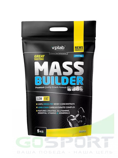 Гейнер VP Laboratory MASS BUILDER 5000 г, Банан