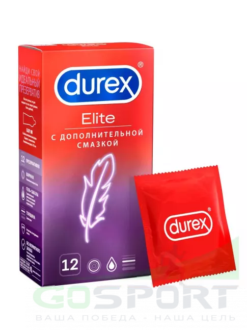 Презервативы Durex Elite (сверхтонкие) 12 шт Презервативы Durex Elite (сверхтонкие) 12 шт
