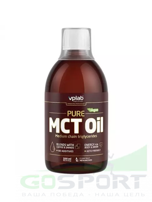 MCT VP Laboratory PURE MCT OIL 500 мл, Нейтральный MCT VP Laboratory PURE MCT OIL 500 мл, Нейтральный