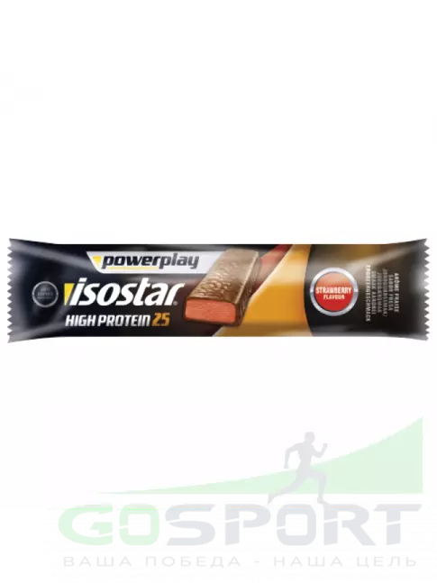 Восстановительный батончик Isostar High Protein 25 Recovery Bar 1 батончик, Клубника Восстановительный батончик Isostar High Protein 25 Recovery Bar 1 батончик, Клубника