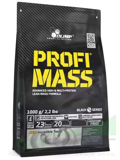Гейнер OLIMP Profi Mass 1000 г, Шоколад Гейнер OLIMP Profi Mass 1000 г, Шоколад