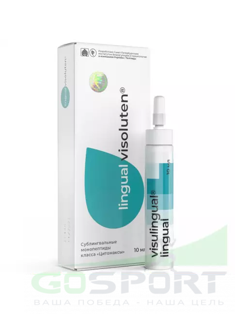 Пептиды Хавинсона PEPTIDES Визолутен (Vizoluten) лингвал 10 мл