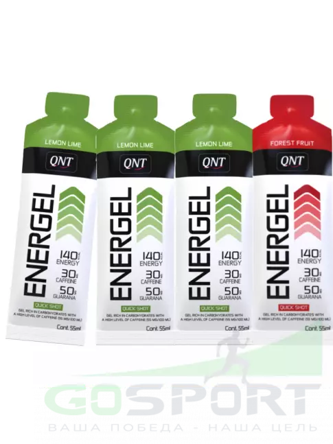 Гель питьевой QNT ENERGY GEL 30mg caffeine Микс, Лесные ягоды, Лимон-Лайм (4 шт) Гель питьевой QNT ENERGY GEL 30mg caffeine Микс, Лесные ягоды, Лимон-Лайм (4 шт)