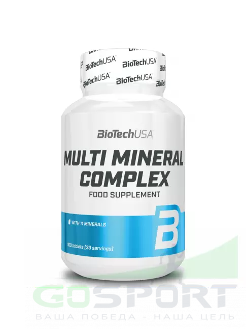 Основные минералы BioTechUSA Multi Mineral Complex 100 таблеток