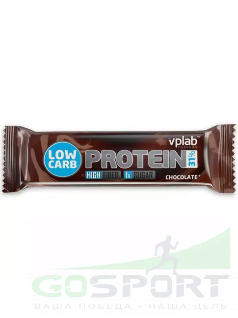 Протеиновый батончик VP Laboratory LOW CARB PROTEIN BAR 35 г, Шоколад Протеиновый батончик VP Laboratory LOW CARB PROTEIN BAR 35 г, Шоколад