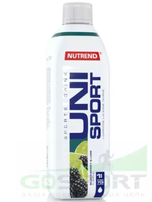 Изотоник NUTREND Unisport 1000 мл, Ежевика-Лайм Изотоник NUTREND Unisport 1000 мл, Ежевика-Лайм