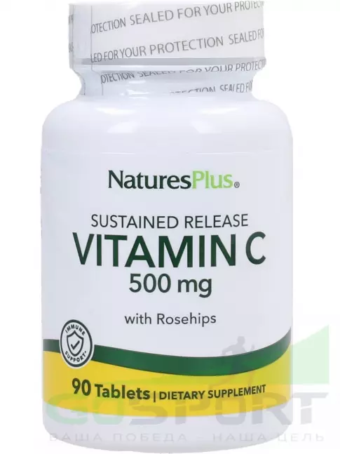Витамин C NaturesPlus Vitamin C 500 mg 90 таблеток Витамин C NaturesPlus Vitamin C 500 mg 90 таблеток