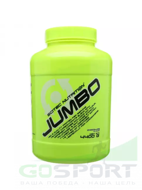Гейнер Scitec Nutrition Jumbo 4400 г, Шоколад Гейнер Scitec Nutrition Jumbo 4400 г, Шоколад