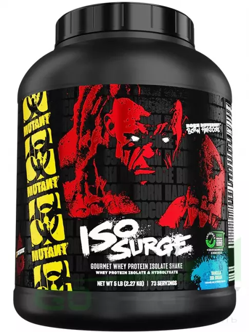 Изолят протеина Mutant Iso Surge 2270 г, Ванильное мороженое Изолят протеина Mutant Iso Surge 2270 г, Ванильное мороженое