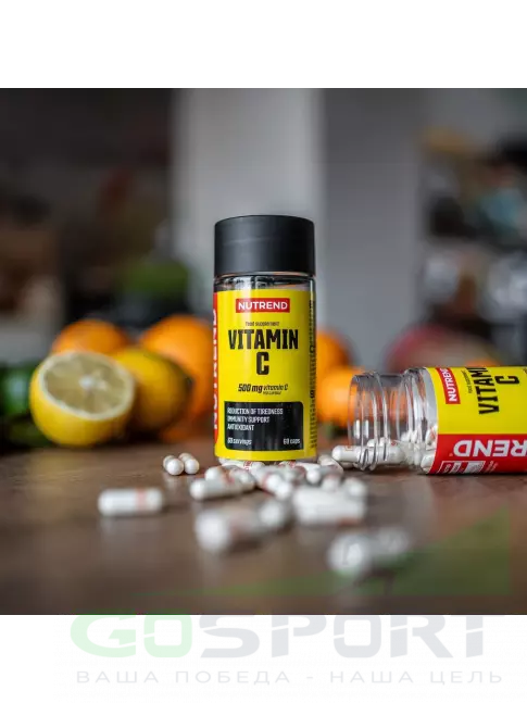 Витамин C NUTREND VITAMIN C 60 капсул Витамин C NUTREND VITAMIN C 60 капсул